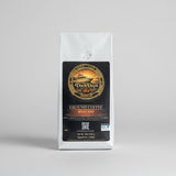 Duck Days Ground Coffee package on a gray background