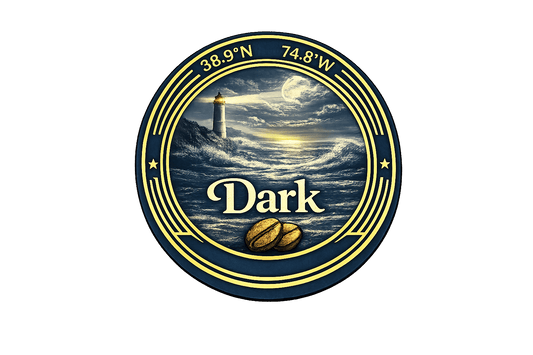 Dark roast logo - PERFECT STORM (Single Use Cups) - Dock Days Coffee