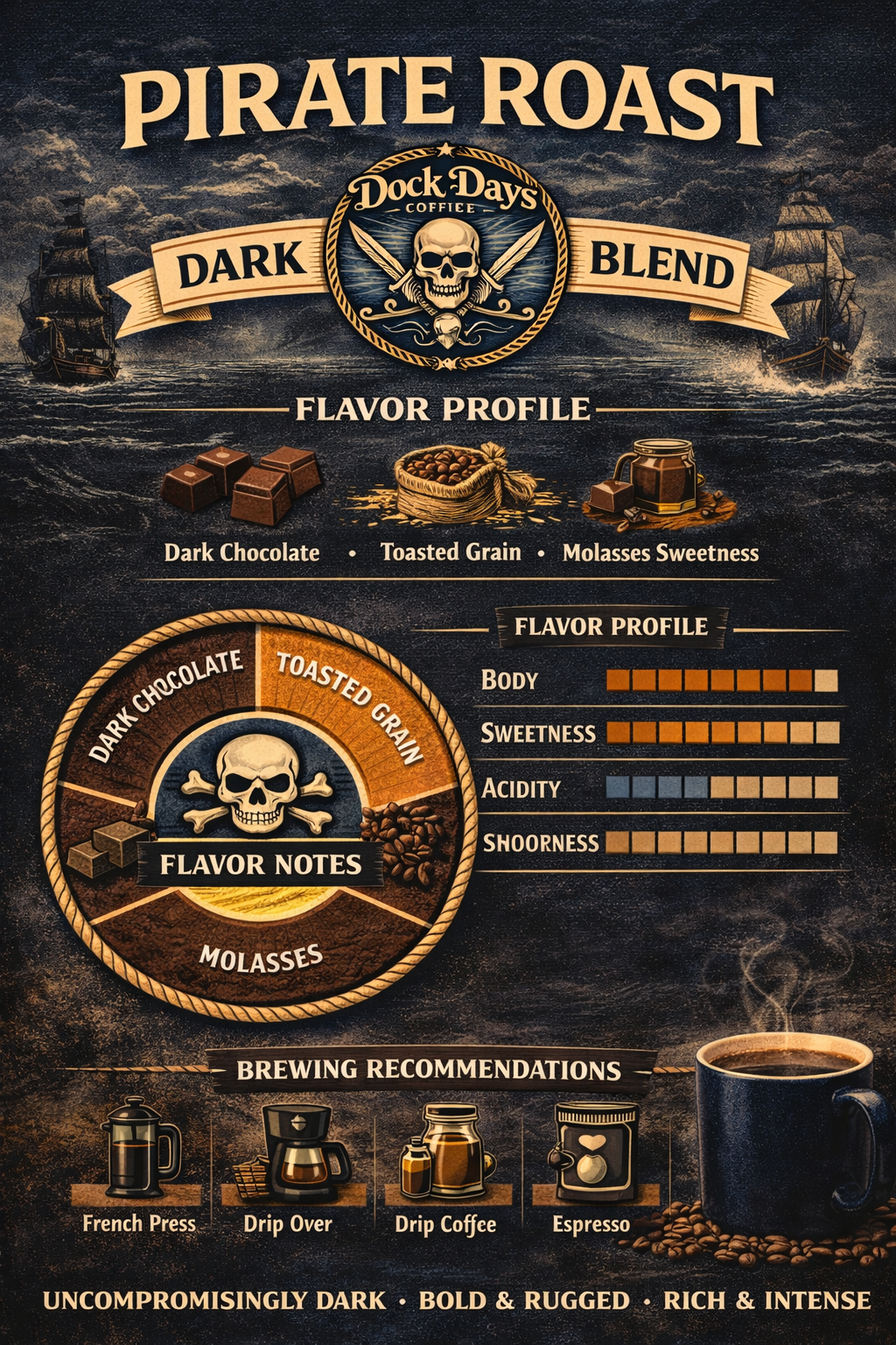 Pirate Roast - Dark