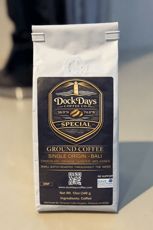 Single Origin - Bali - Dock Days Coffee