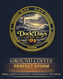 PERFECT STORM (Single Use Cups) label- Dock Days Coffee